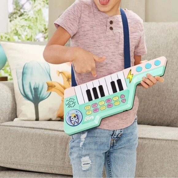 Colorful Musical Keyboard Guitar for Kids - Picture 2 of 10